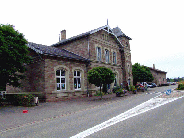 La gare de Volgelsheim, en service depuis 1880