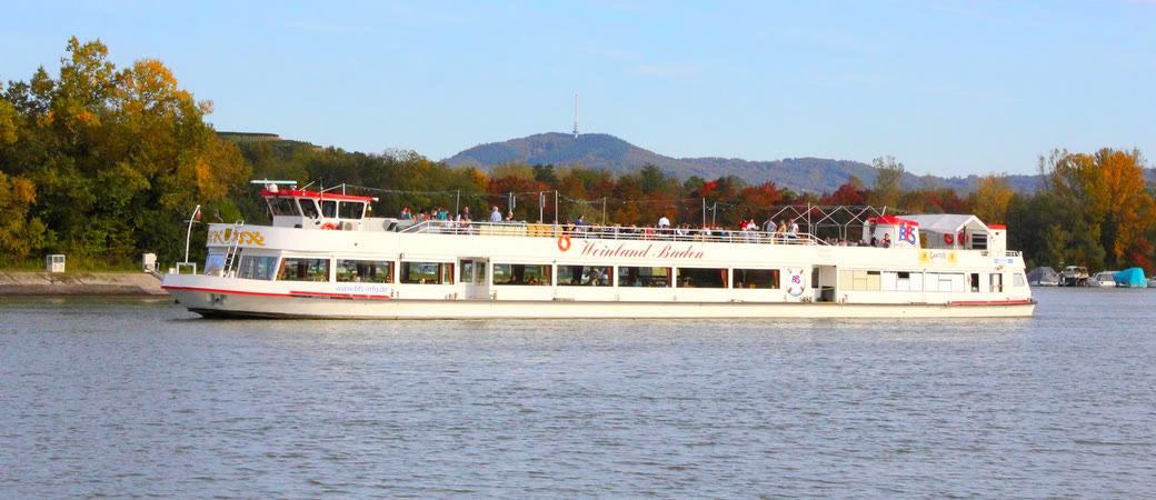 Le Weinland Baden, bateau de croisière sur le Rhin